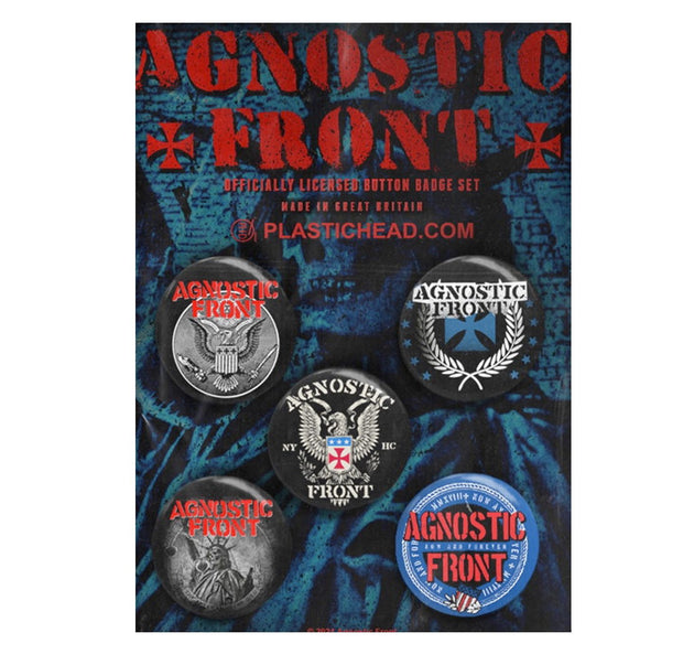 Agnostic Front Button Pack