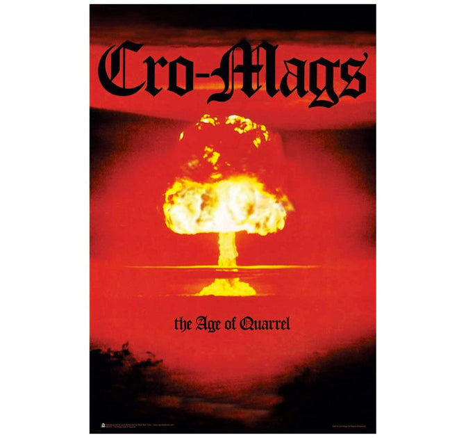 Cro-Mags The Age of Quarrel Poster – DARKSTAR SHOP