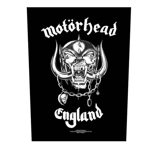 Motorhead Warpig England Back Patch