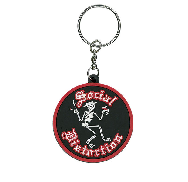 Social Distortion Skelly Keychain