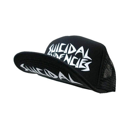 Classic OG Suicidal Tendencies Logo Skater hat. Large logo on front with Suicidal on underside of brim.