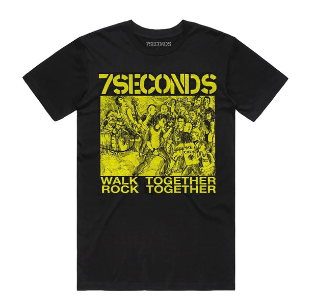 7 Seconds Walk Together Rock Together Shirt