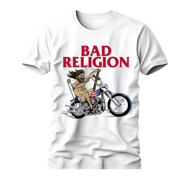 Bad Religion American Jesus Cartoon Shirt