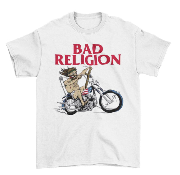 Bad Religion American Jesus Cartoon Shirt