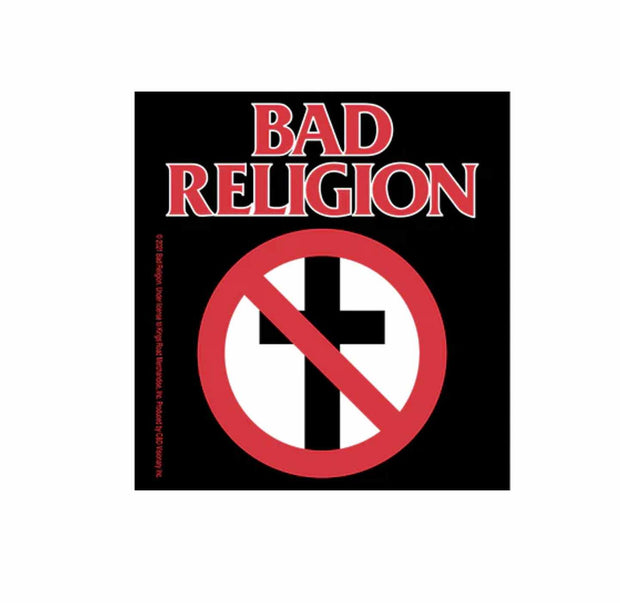 Bad Religion Cross Buster Logo Sticker