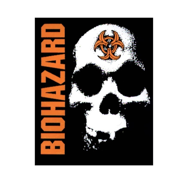 Biohazard Skull Sticker