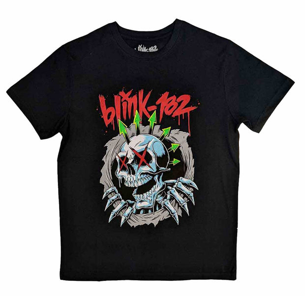 Blink 182 Six Arrow Peralta Skull Shirt
