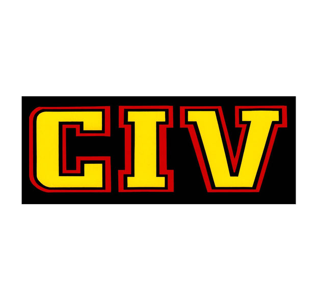 CIV Logo Sticker