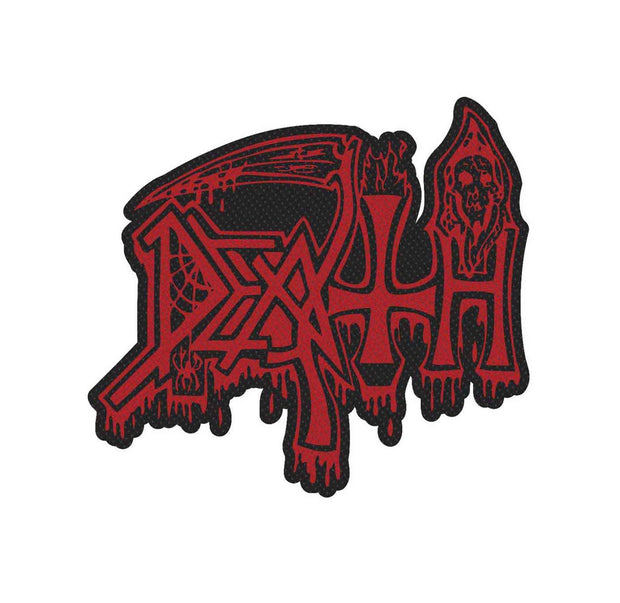 Death Logo Cut Out Patch