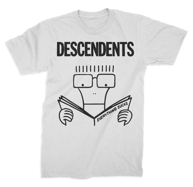 Descendents Everything Sucks White Shirt
