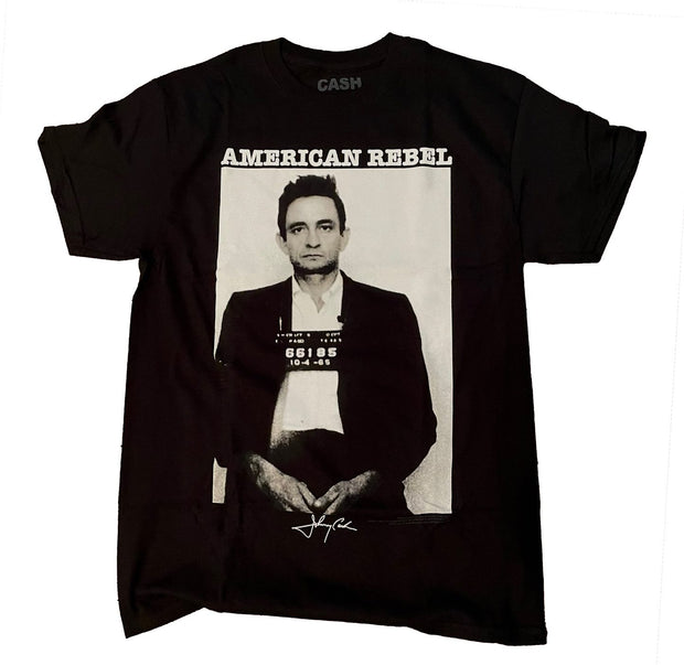 Johnny Cash Legend Mugshot Shirt