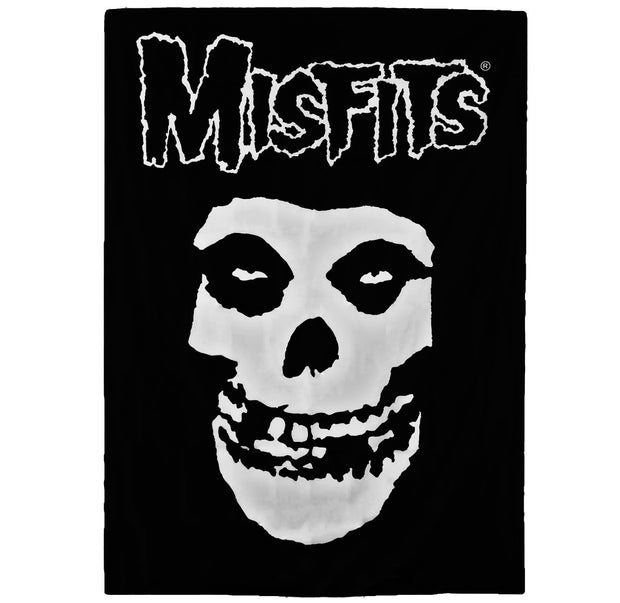 Misfits punk band Crimson Ghost flag poster