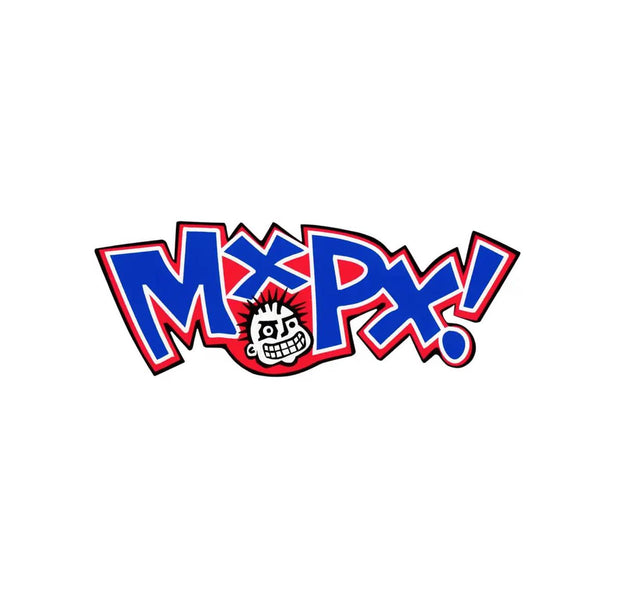 MXPX Cartoon Logo Sticker