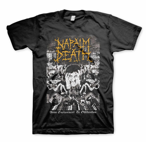 Napalm Death From Enslavement to Obliteration Shirt