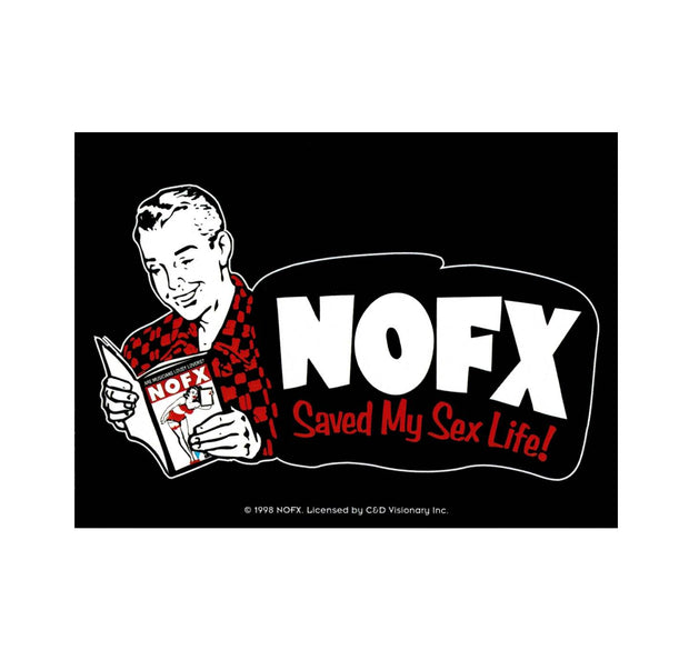 NOFX Saved my Sex Life Sticker