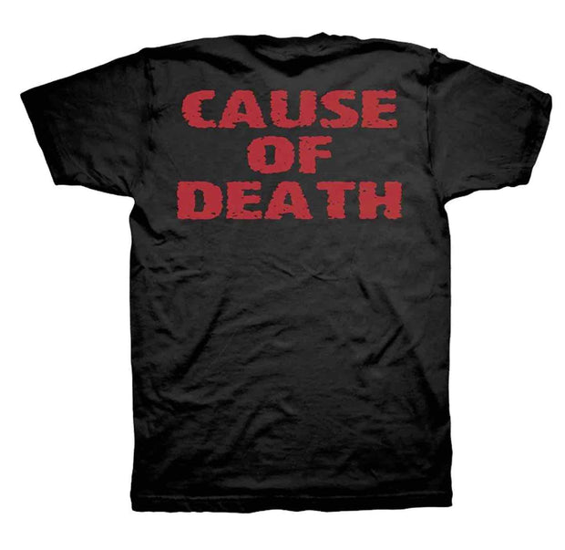 Obituary Cause of Death Shirt