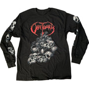 Obituary Chopped In Half Long Sleeve Shirt