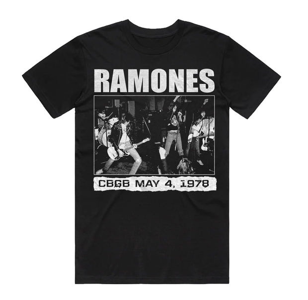 Ramones Live CBGB Shirt