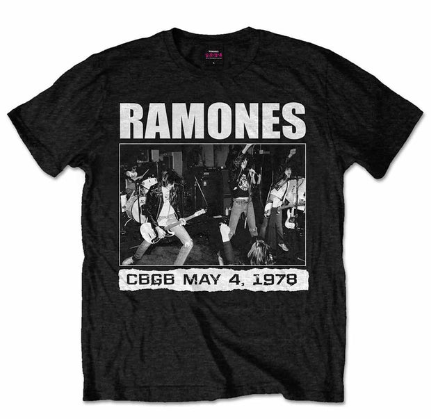 Ramones Live CBGB Shirt