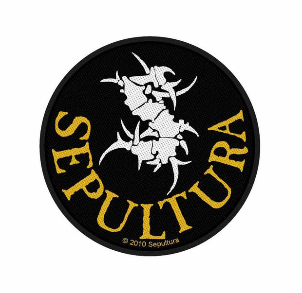 Sepultura Logo Circle Patch