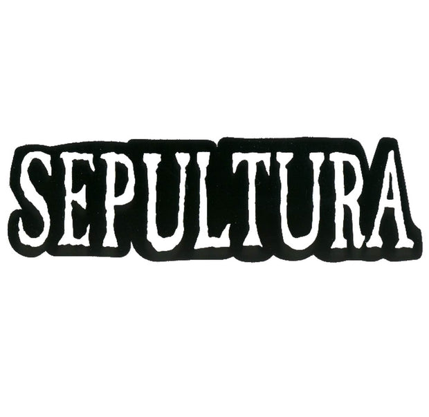 Sepultura Logo Oversized Sticker