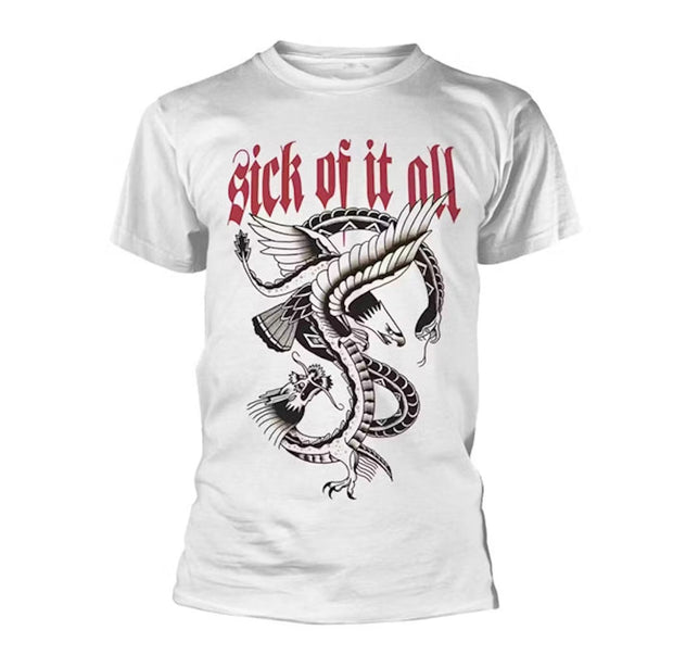 Sick of it All Eagle White Shirt