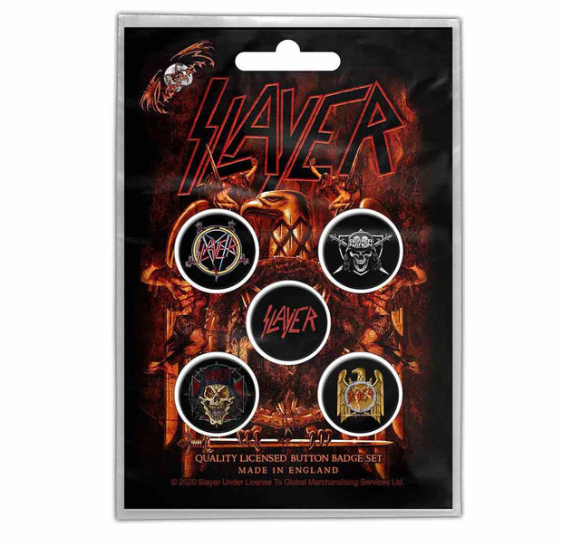 Slayer Eagle Button Pack
