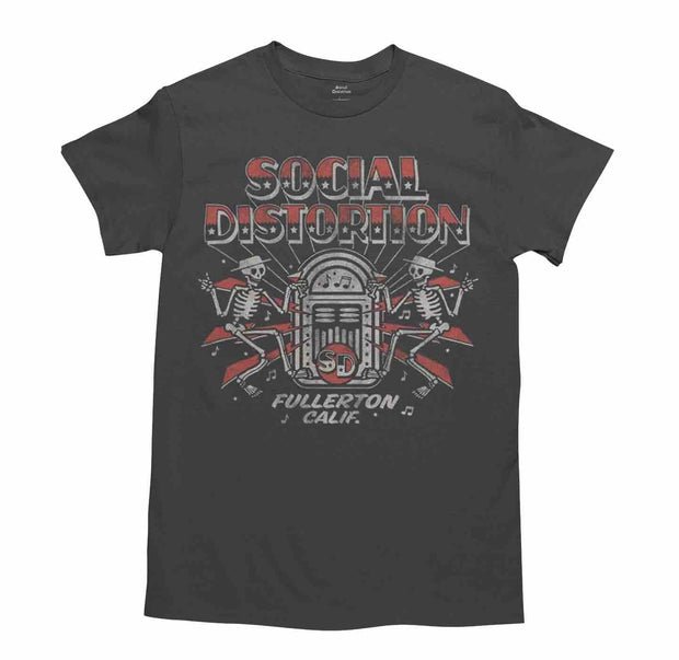 Social Distortion Skelly Jukebox Shirt