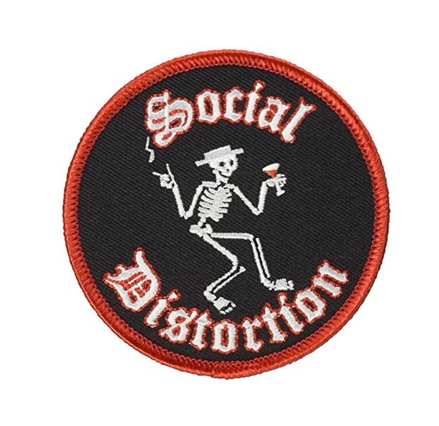 Social Distortion Skelly Patch