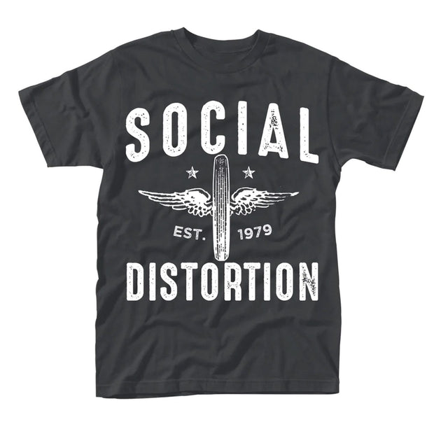 Social Distortion Winged Wheel Shirt