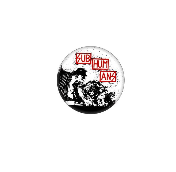 Subhumans Rats Button