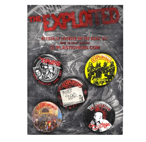 The Exploited Button Pack