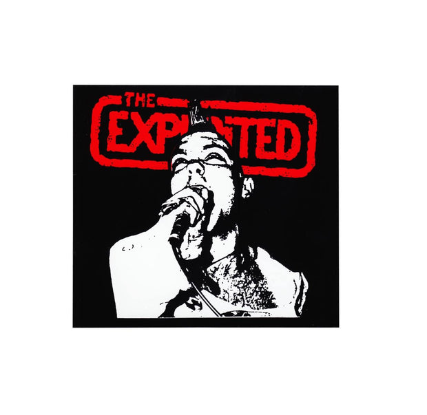 The Exploited Singing Sticker