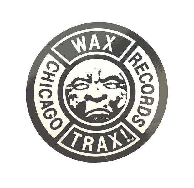 Wax Trax Records Label Circle Sticker