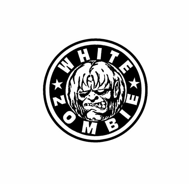 White Zombie Classic Logo Circle Pin