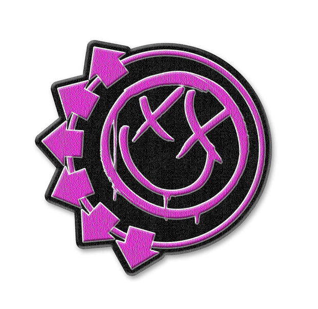 Blink 182 Smiley Face Patch
