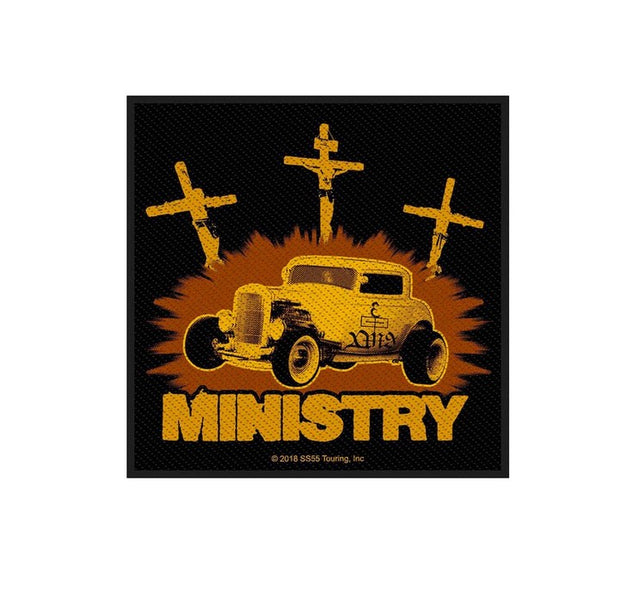 Ministry Jesus Built My Hotrod Patch