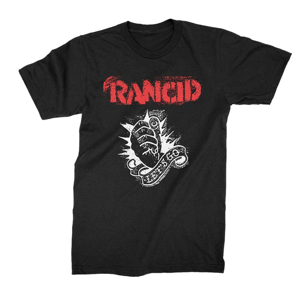 Rancid lets go fist t-shirt