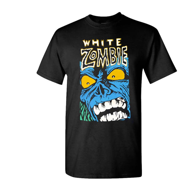 White Zombie Blue Monster Shirt